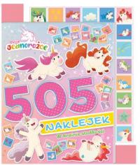 Moje Jednorożce. 505 naklejek. - okładka książki