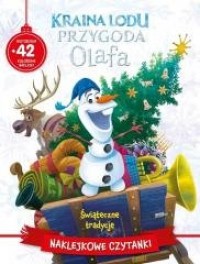 Naklejkowe czytanki Kraina Lodu - okładka książki