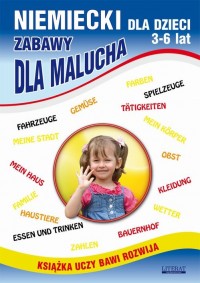 Niemiecki dla dzieci 3-6 lat. Zabawy - okłakda ebooka