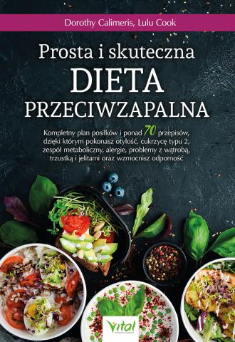 Prosta i skuteczna dieta przeciwzapalna - okładka książki