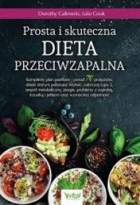 Prosta i skuteczna dieta przeciwzapalna - okładka książki