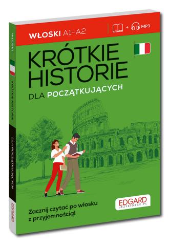 Włoski Krótkie historie. Dla początkujących - okładka podręcznika