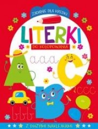 Zadanie dla kredki. Literki do - okładka książki