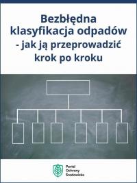 Bezbłędna klasyfikacja odpadów - okłakda ebooka