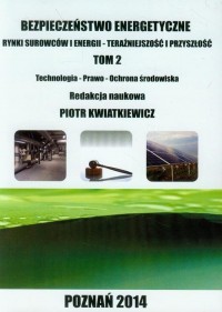 Bezpieczeństwo energetyczne. Tom - okłakda ebooka
