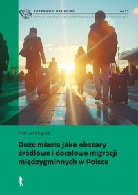Duże miasta jako obszary źródłowe - okładka książki
