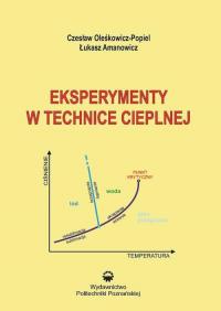 Eksperymenty w technice cieplnej - okłakda ebooka