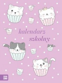 Kalendarz szkolny. Kotki - okładka książki