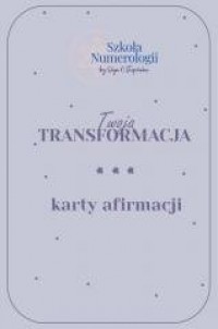 Karty afirmacyjne Twoja Transformacja - okładka książki