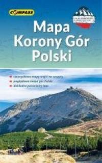 Mapa Korony Gór Polski - okładka książki