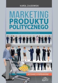 Marketing produktu politycznego. - okładka książki