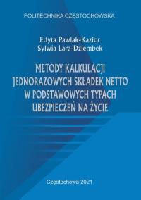 Metody kalkulacji jednorazowych - okłakda ebooka