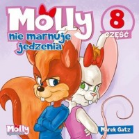 Molly nie marnuje jedzenia część - okładka książki