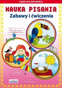 Nauka pisania Zabawy i ćwiczenia. - okłakda ebooka