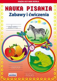 Nauka pisania Zabawy i ćwiczenia. - okłakda ebooka