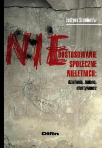 Niedostosowanie społeczne nieletnich. - okłakda ebooka