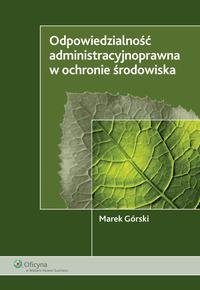 Odpowiedzialność administracyjnoprawna - okłakda ebooka
