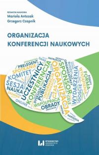 Organizacja konferencji naukowych - okłakda ebooka