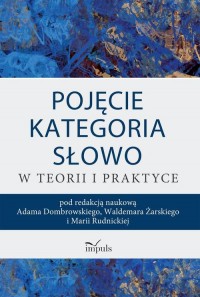 Pojęcie – kategoria – słowo w teorii - okłakda ebooka