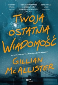 Twoja ostatnia wiadomość - okładka książki