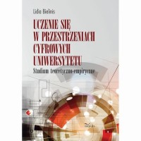 Uczenie się w przestrzeniach cyfrowych - okłakda ebooka