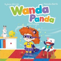 Wanda Panda pomaga - okładka książki