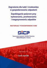 Zagrożenia dla ludzi i środowiska - okłakda ebooka
