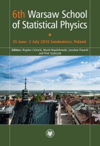 6th Warsaw School of Statistical - okłakda ebooka