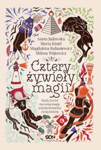 Cztery żywioły magii - okłakda ebooka