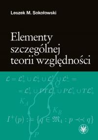 Elementy szczególnej teorii względności - okłakda ebooka