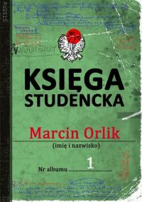 Księga studencka - okłakda ebooka