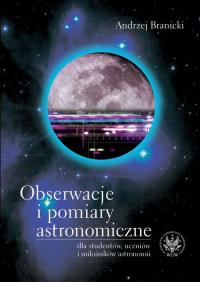 Obserwacje i pomiary astronomiczne - okłakda ebooka