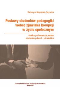 Postawy studentów pedagogiki wobec - okłakda ebooka