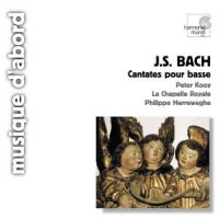 Cantates pour basse BWV 56, 82, - okładka płyty
