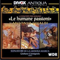 Le humane Passioni. 5 Violin Concerti - okładka płyty
