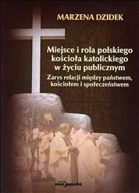 Miejsce i rola polskiego kościoła - okładka książki