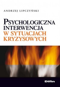 Psychologiczna interwencja w sytuacjach - okładka książki