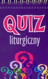 Quiz liturgiczny - okładka podręcznika