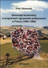 Samorząd terytorialny w programach - okładka książki