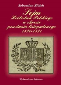 Sejm Królestwa Polskiego w okresie - okładka książki