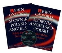 Słownik polsko-angielski Oxford - okładka książki