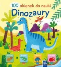 100 okienek do nauki. Dinozaury - okładka książki