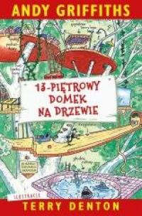 13-piętrowy domek na drzewie - okładka książki