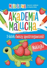 Akademia malucha 2 latek ćwiczy - okładka książki