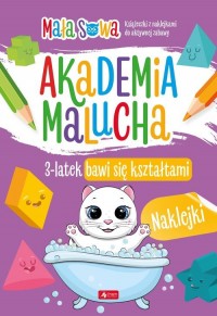Akademia malucha 3latek bawi się - okładka książki