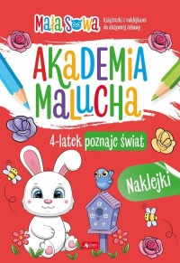 Akademia malucha 4 latek poznaje - okładka książki