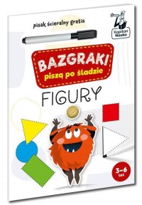 Bazgraki piszą po śladzie Figury - okładka książki