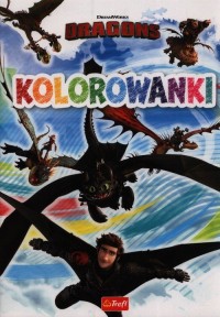 Jak wytresować smoka Kolorowanki - okładka książki