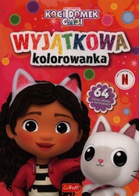 Koci Domek Gabi Wyjątkowa kolorowanka - okładka książki