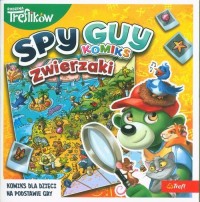 Komiks Spy Guy Zwierzaki Rodzina - okładka książki